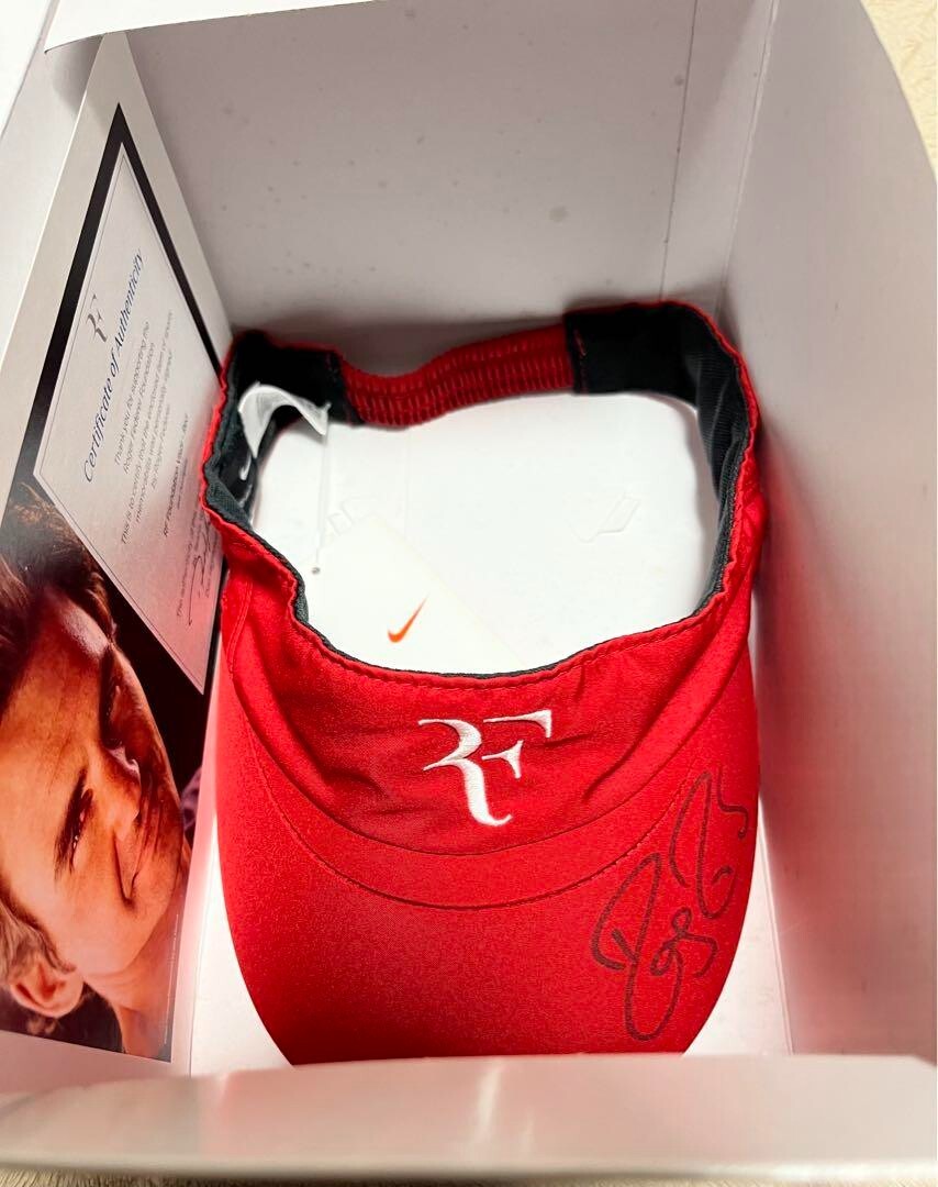 記念グッズ NIKE RF FOUNDATION AUTOGRAPH VISOR RED NIKE RF FOUNDATION AUTOGRAPH VISOR RED talent goods