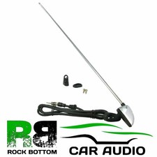 For TOYOTA Universal Stainless Steel Pillar Mount AM/FM Car Radio Aerial Antenna