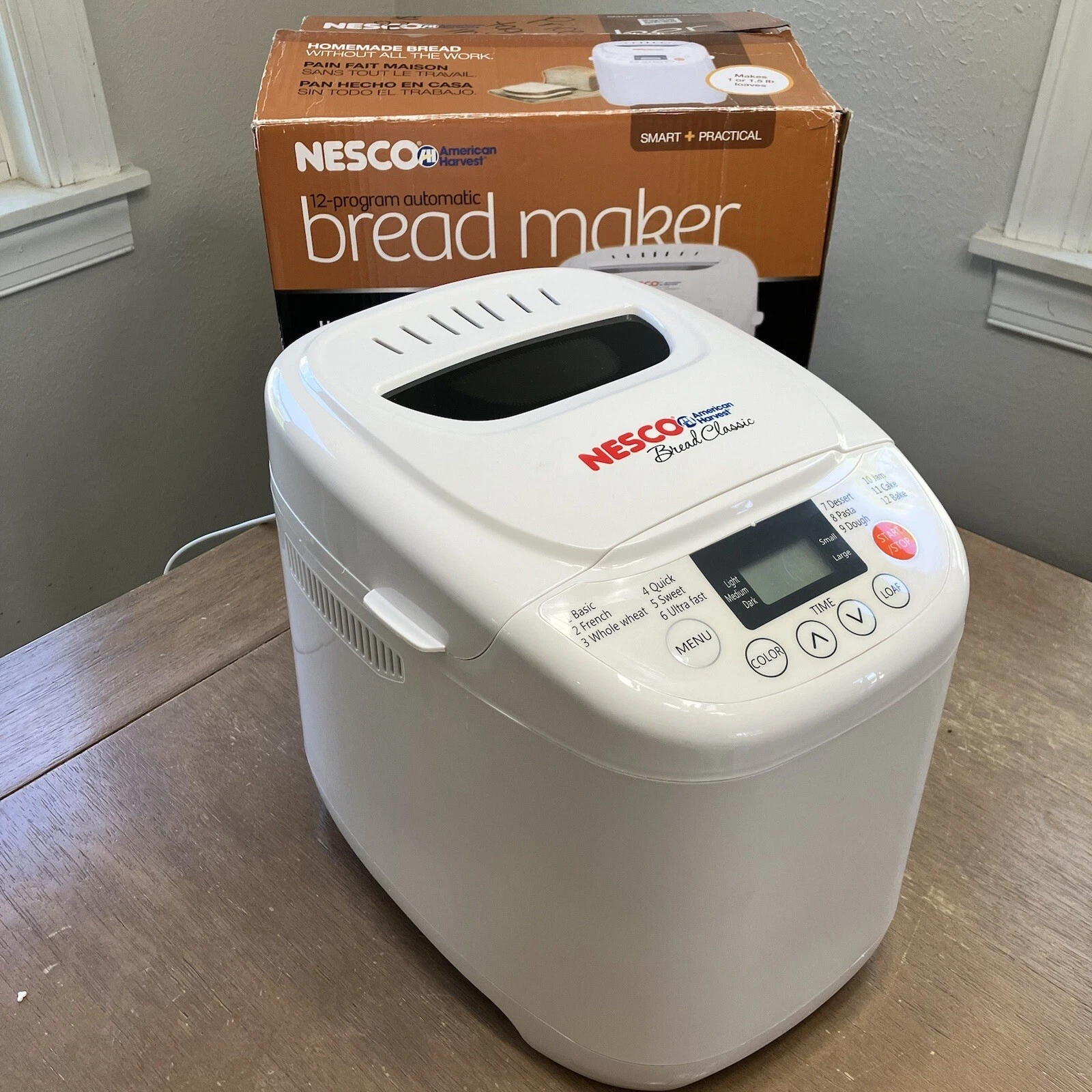 NESCO American Harvest BDM-100 Bread Machine Maker w/ Original Box EXCELLENT!
Opens in a new window