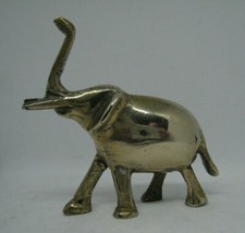 Piękna mosiężna figurka słonia witryna przedmiot ozdobny przynoszący szczęście