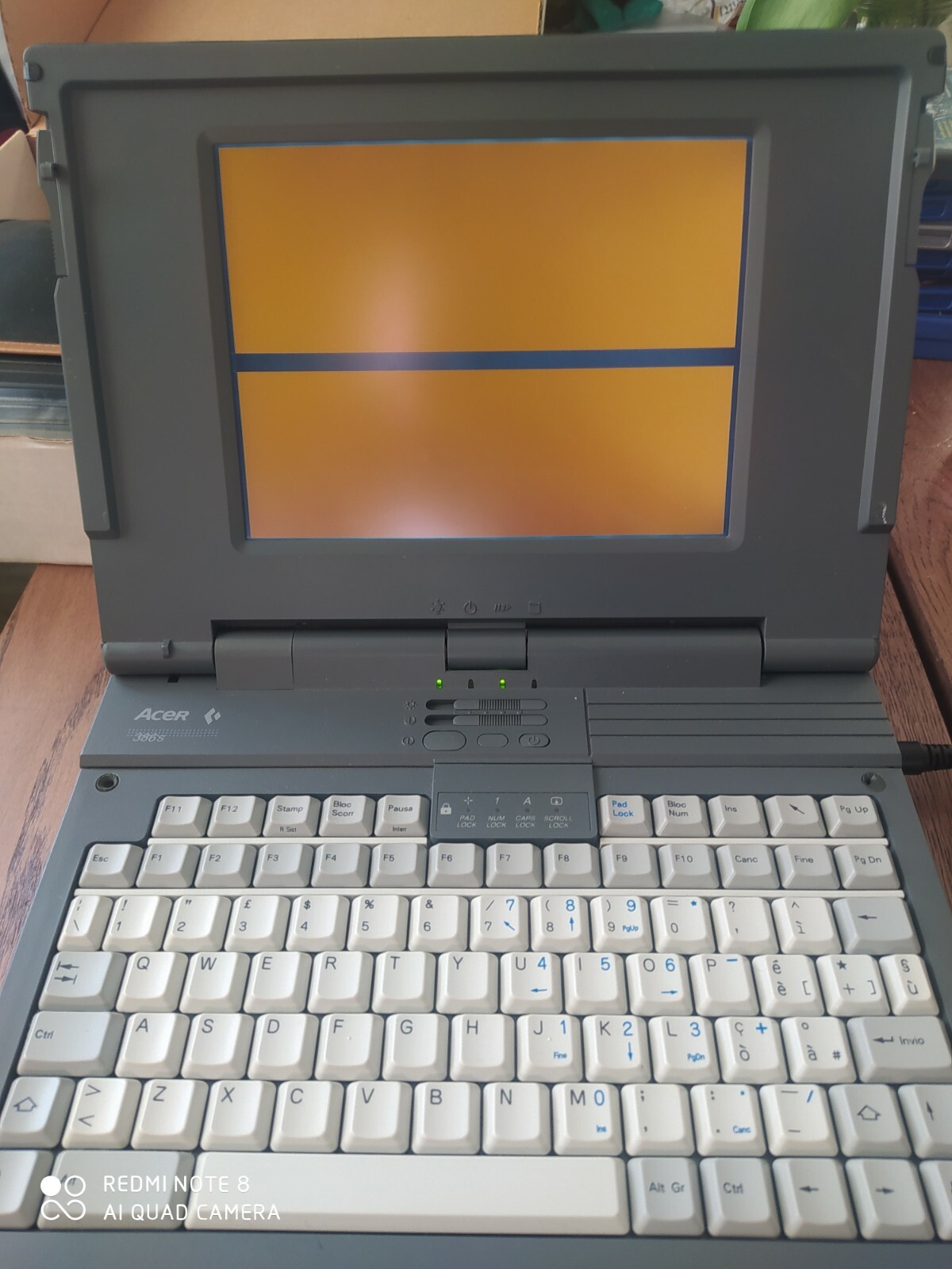 Notebook Acer Anyware 386s Vintage foto 4