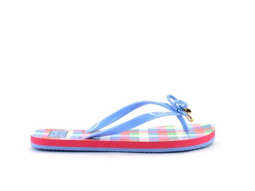 Kate Spade New York Nova Light Periwinkle Shiny Rubber Multicolor Flip Flop 5 - Bild 3 von 11