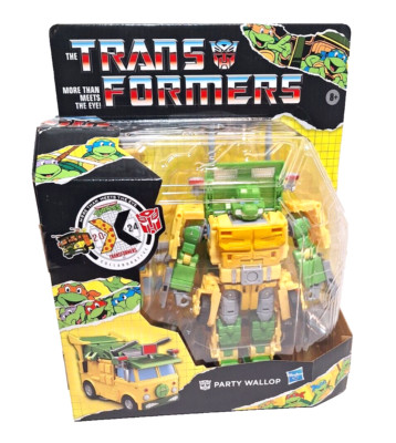 Transformers x Teenage Mutant Ninja Turtles Collaborative Party Wallop Brand New