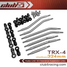 Link sospensione Hi-Clearance "Husky Link" TRX-4 2021 Bronco/Defender/Tactical 
