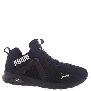 puma men's enzo black running shoes