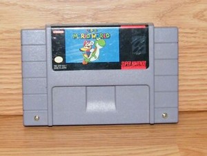 super nintendo cartridge