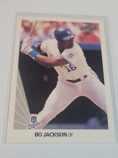 BO JACKSON 1990 Leaf #125.  ROYALS