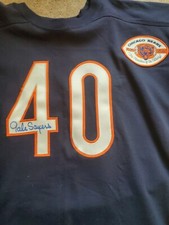 Gale Sayers Chicago Bears Champion Vintage Collection Jersey Autographed Signed