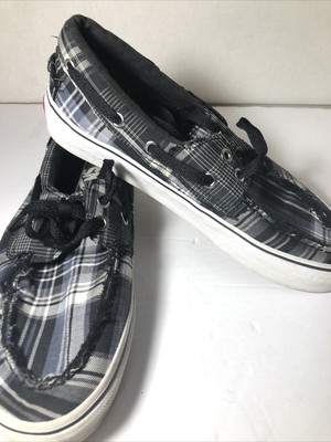 vans plaid shoes