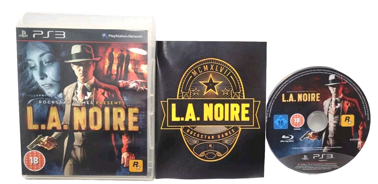 PS3 L.A. Noire Playstation 3