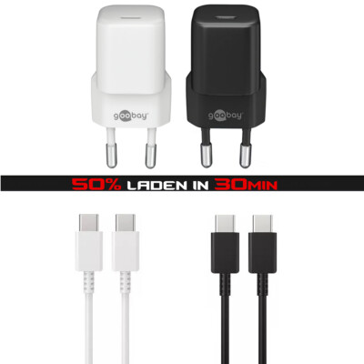 Schnell Ladegerät Ladekabel für iPhone 15 15 Pro 15 Pro Max 15 Plus 20W Netzteil