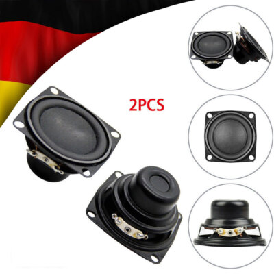 2PCS 2 Zoll Lautsprecher Ersatz für JBL Charge 3 Bluetooth Full Range 4 Ohm 10W`