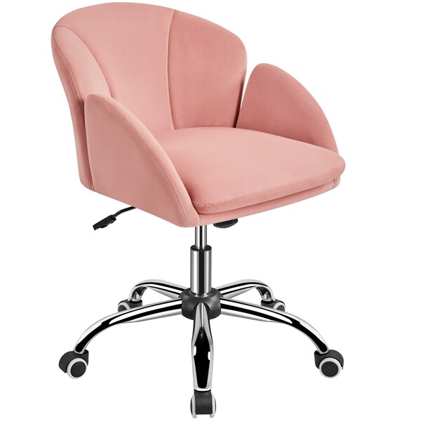Desk Chair for Home Office Modern Makeup Vanity Swivel Chair with