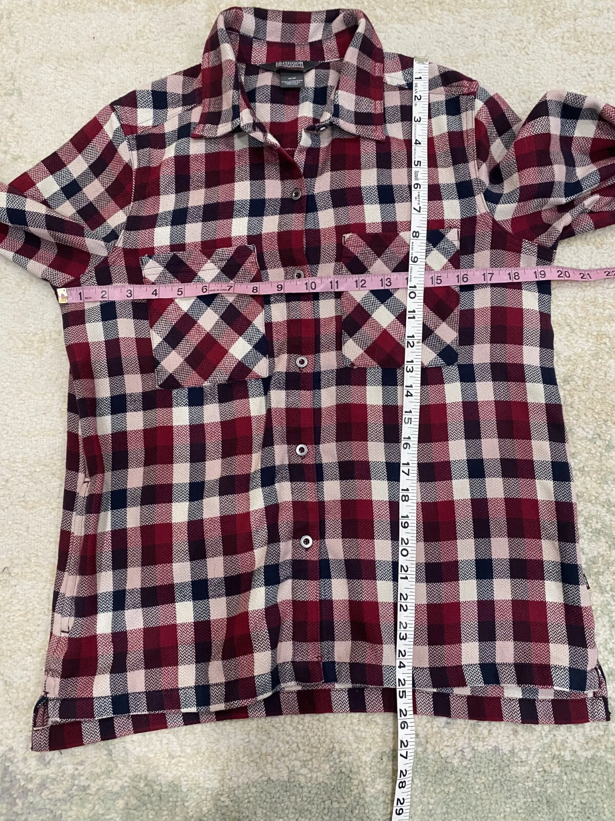 outdoor-research flannel button up shirt