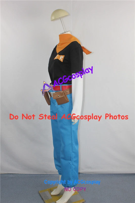 Dragon Ball Z Android No.17 Cosplay Costume