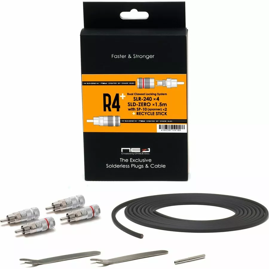 NEO OYAIDE R4+ Solderless Series Cable Kit 【Fast Shipping w/Tracking#】