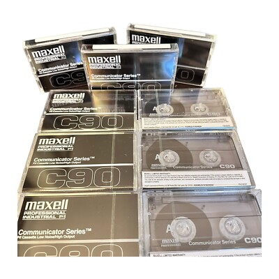 Maxwell C90 Communicator Series Cassette   professional industrial sealed