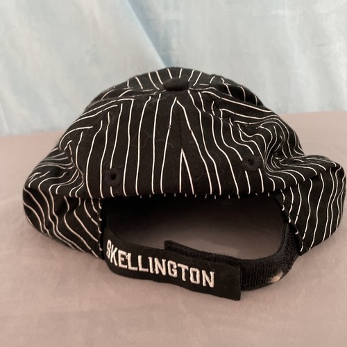 DISNEY PARKS YOUTH Hat Jack Skelington Nightmare Christmas Black Adjustable Cap - Picture 5 of 19