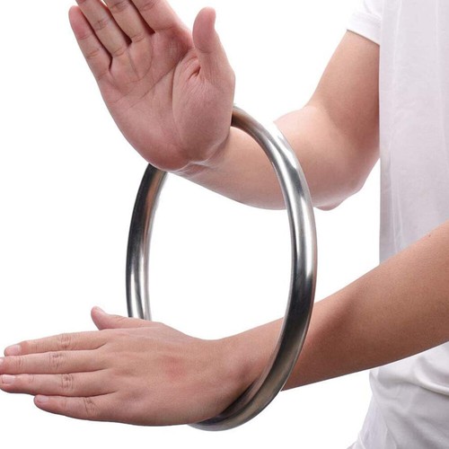 Set of 2 Boxtraining Sparringsausrüstung Wing Chun Stahlring - 第 8/12 張圖片