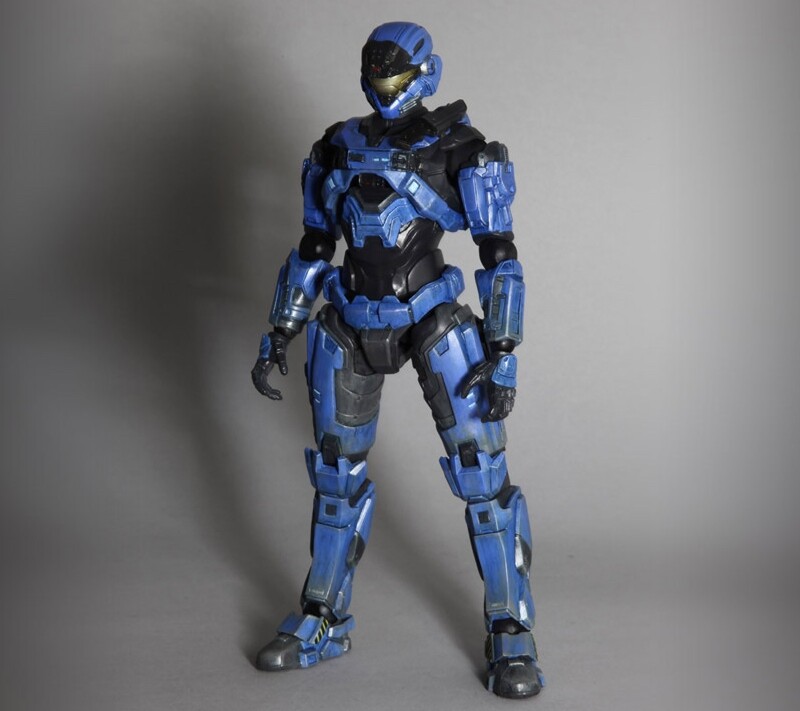 ゲームキャラクター Halo Reach Play Arts opened Noble Six | Halo: Reach | No.1. Square Enix Play Arts Kai