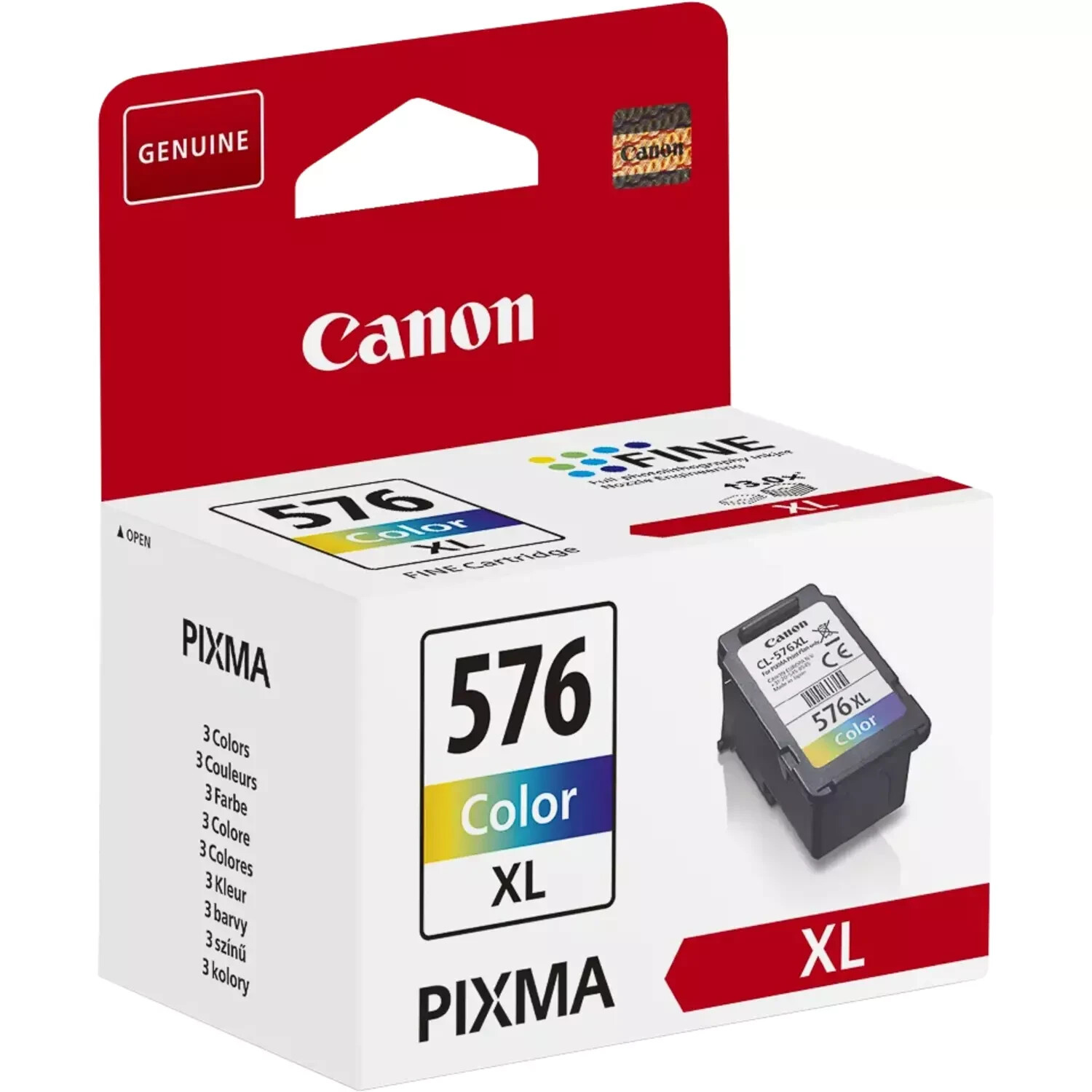 Cartouche 576XL couleur pour imprimer des documents scolaires nets sur Canon TS3550