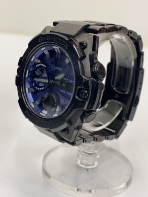 時計 CASIO G-SHOCK GST-B400BD-1A2JF CASIO G-SHOCK GST-B400BD-1A2JF Black Stainless Steel Solar Digital