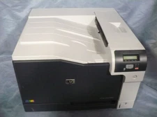 HP CP5225dn 448MB Postscript Duplex Laser Printer 11x17 Tabloid Toners pc 75 Rfb