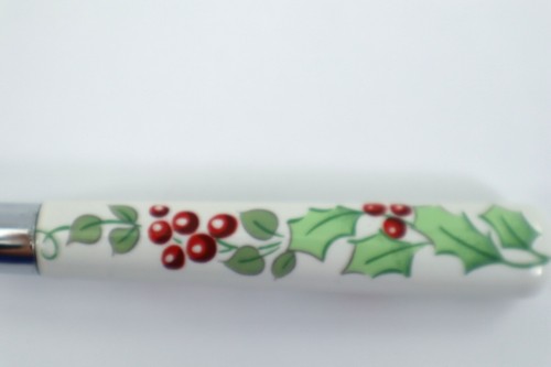 Gibson EDELSTAHL BESTECK Stechpalme & Beeren 8 Gedecke 40-teiliges Set Weihnachten - Bild 12 von 12