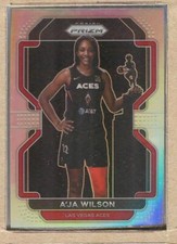 A'ja Wilson 128 2022 Panini Prizm Silver Prizm