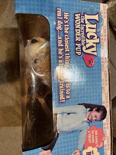 VTG Lucky The Incredible Wonder Pup Interactive Puppy Dog Toy Zizzle NEW! - Picture 5 of 8