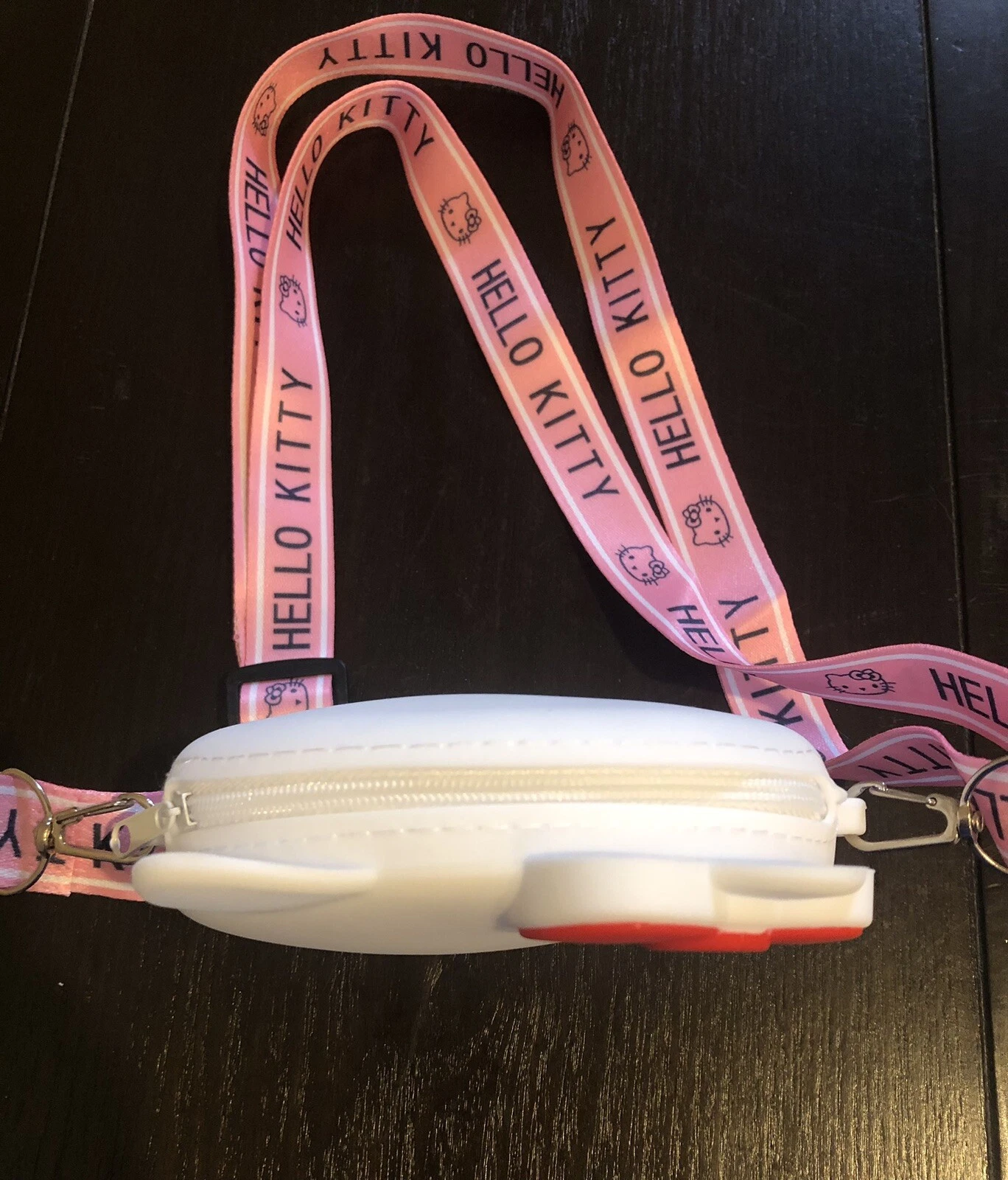 NEW 헬로키티 코인 파우치 크로스 바디 백 조절 가능한 스트랩