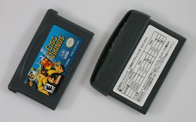 RARE Gba Development Cartridge GameBoy Advance - The Lost Vikings PROTOTYPE  GAME