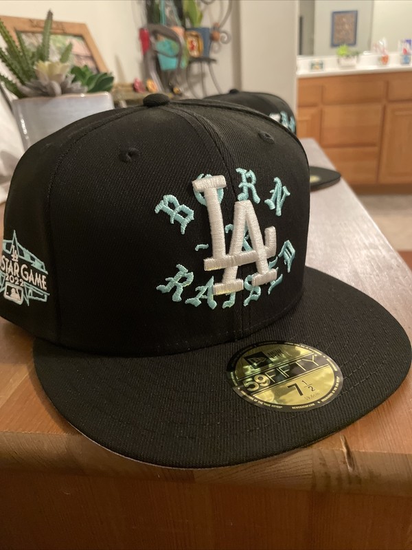 Tiffany Born x Raised Dodgers All Star Game patch hat 7 1/2