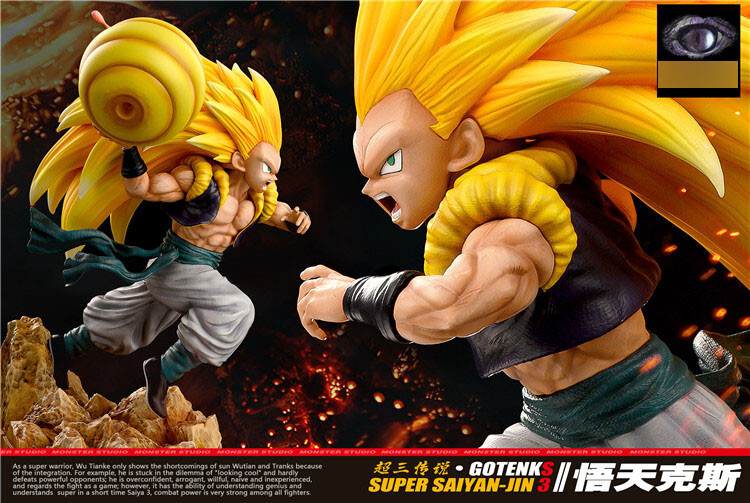 Collection DRAGON BALL Statue Figurine GOTENKS 2 modèles