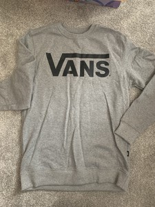 grey vans jumper
