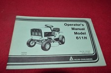 Allis Chalmers 611H Rasen Traktor Operator Manuelle YABE16