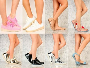 red and gold gladiator sandals