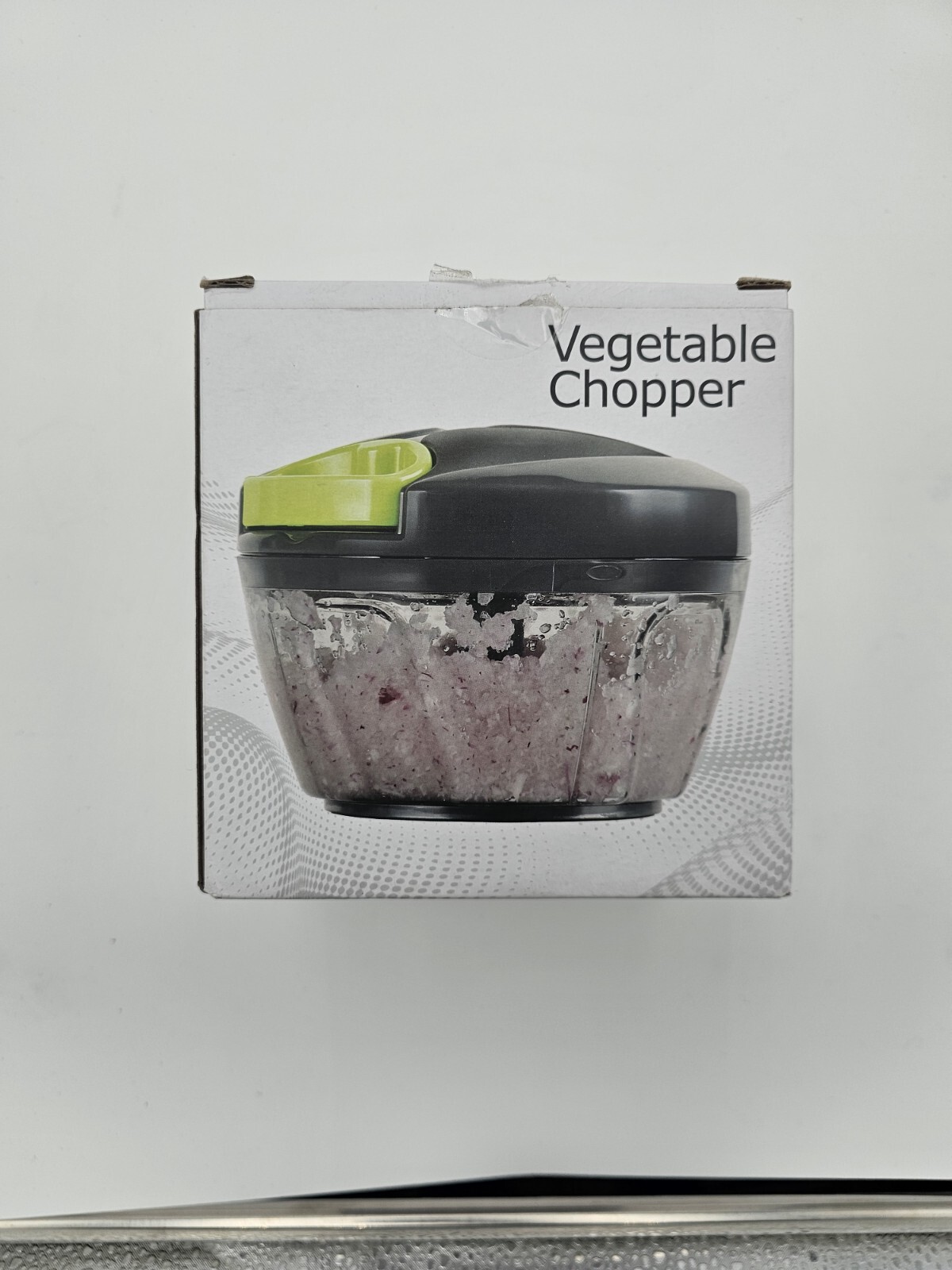 Fruit Vegetable Onion Garlic Cutter Press Manual Food Speedy Chopper Mini Slicer-image