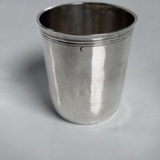 Très Belle Timbale Gobelet Curon  Vieillard Argent Massif, Paris, 57 Grammes