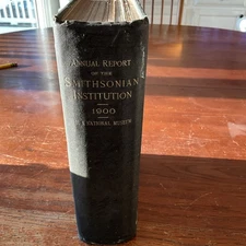 Annual Report of the SMITHSONIAN INSTITUTION for 1900