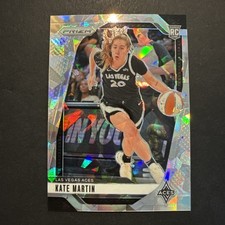 2024 Panini Prizm WNBA Kate Martin Las Vegas Aces Cracked Ice RC ROOKIE #126