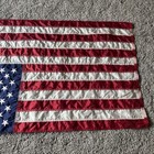 ANNIN Flagmakers USA American Flag NYLON Embroidered 36"x21" NYL-GLO Vintage? — photo 7