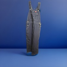 Dickies Indigo Bib Overall Blue, 100 Cotton, Tool Pockets, Men's 34 X 30 NEW