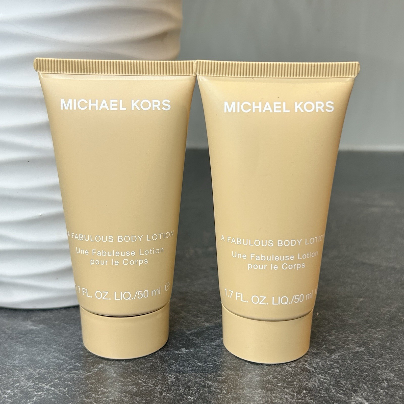 2- Michael Kors  Signature Fabulous Body Lotion 1.7 oz NEW Retired