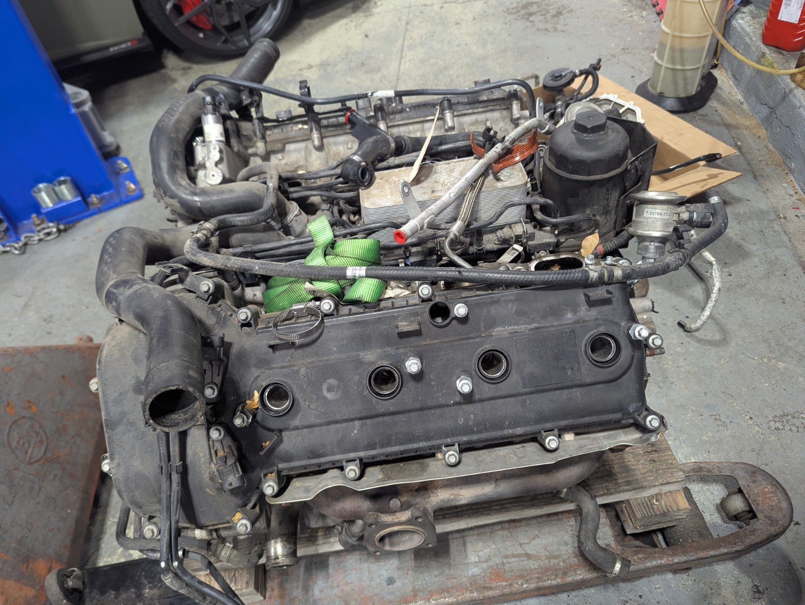 2014 MCLAREN MP4-12C 3.8L M838T ENGINE MOTOR ASSEMBLY 60K MILES OEM