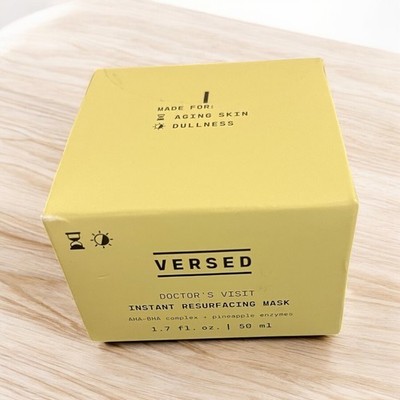 Versed Doctor s Visit Instant Resurfacing Face Mask - AHA, BHA and Enzyme