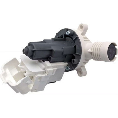 Waschmaschine Ablaufpumpe WDP85153 grau weiß ABS passend für W10661045 Ersatz