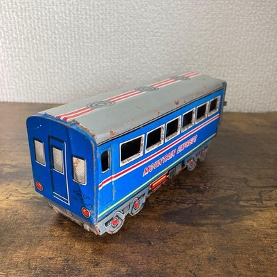 E-wall Showa retro tin railway toy MOUNTAIN EXPRESS #befd8e