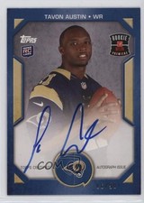 2013 Topps Rookie Premiere Auto 6/90 Tavon Austin #RPA-TA Auto nd3