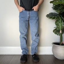 Levi  s 550 Relaxed Fit Jeans Men  s 32x32 Light Wash Vintage 90s USA Style Denim